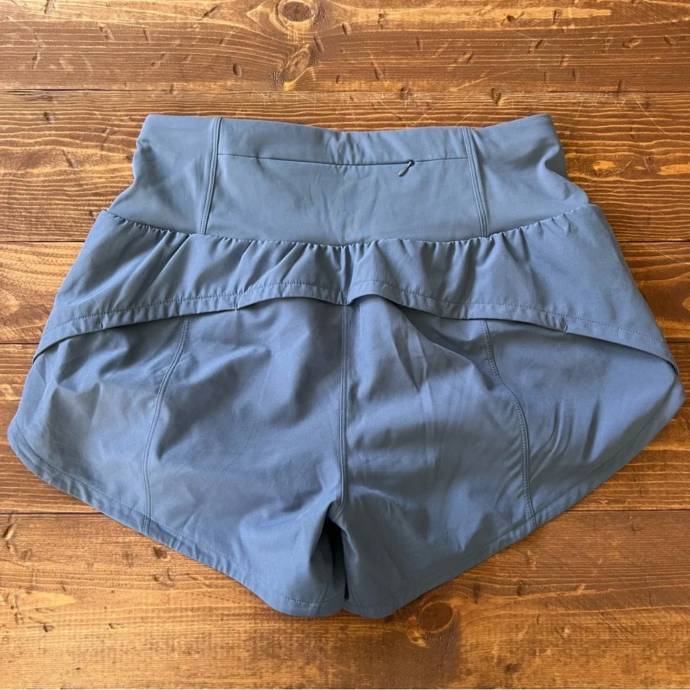 The Gym People Women's Athletic Shorts Size Medium Blue Lined Pockets NWT - Picture 8 of 10